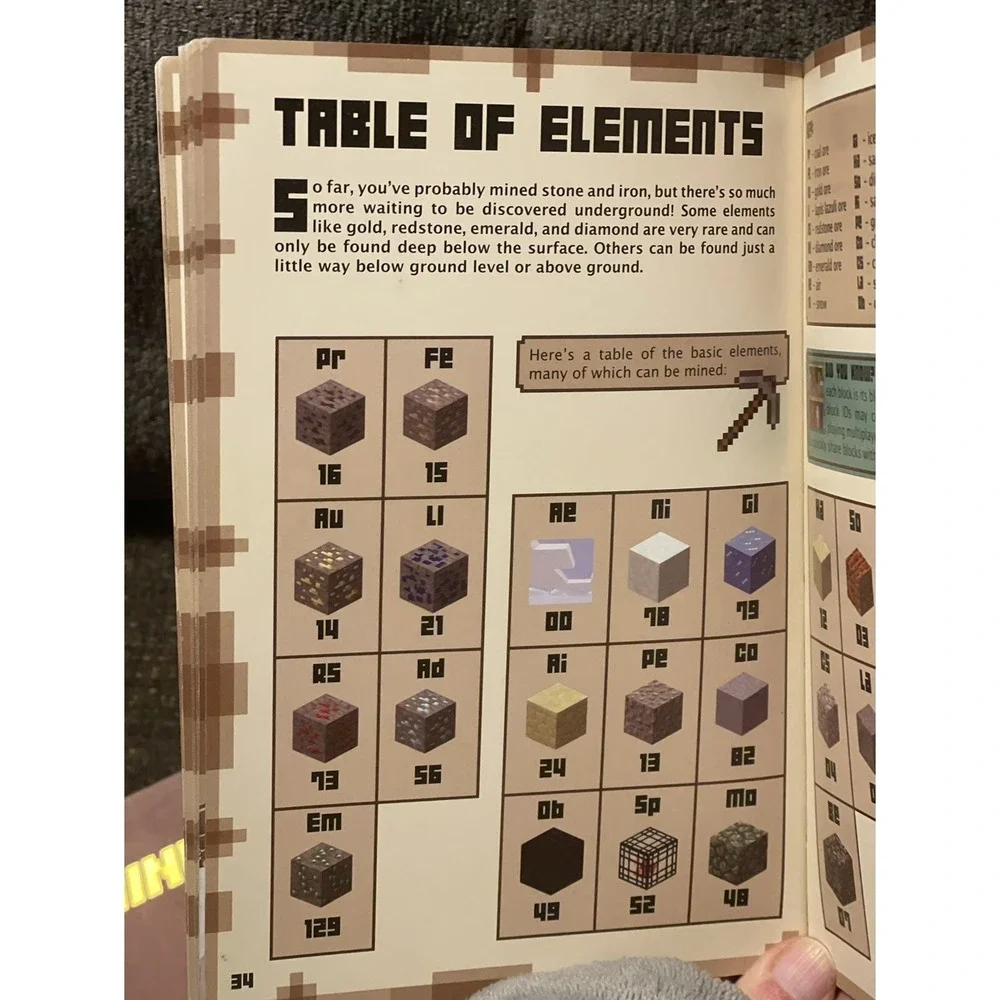 Minecraft set handbooks